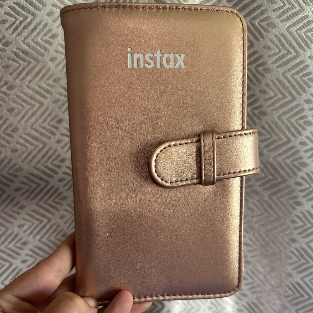 NEW Instax photo album - rose gold color